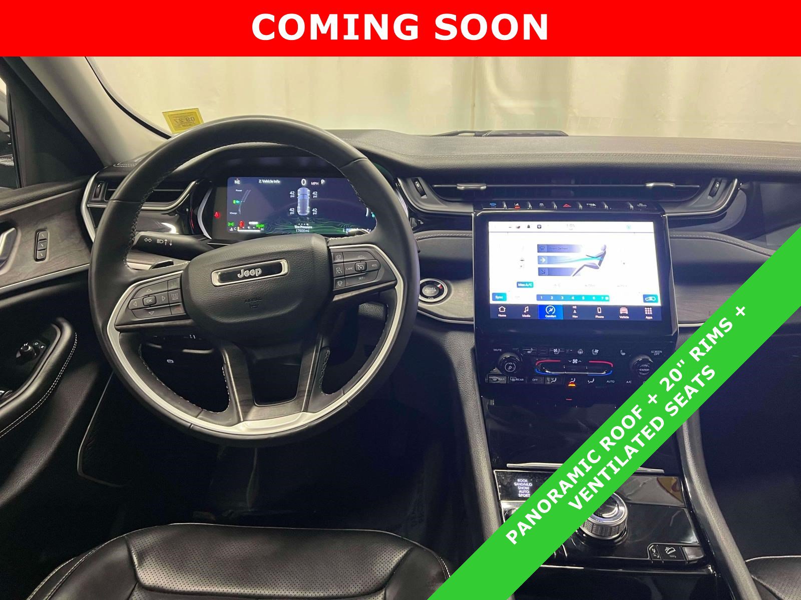 Used 2023 Jeep Grand Cherokee 4WD 4xe w/ Luxury Tech Group II image 12