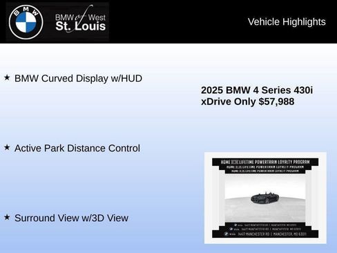 Used 2025 BMW 430i xDrive Convertible w/ Premium Package image 44