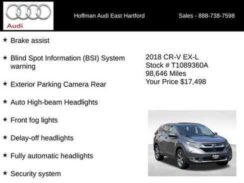 Used 2018 Honda CR-V EX-L image 30