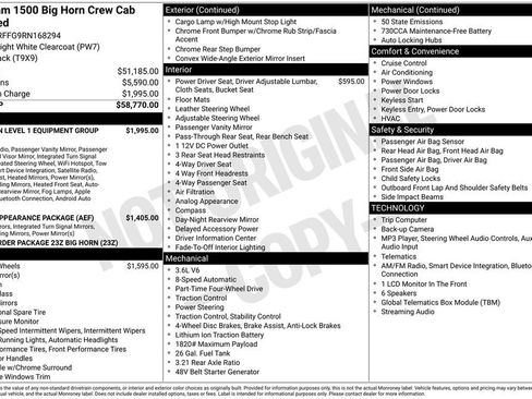 Used 2024 RAM 1500 Big Horn AWD/4WD image 3