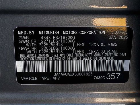 New 2025 Mitsubishi Outlander Sport ES AWD/4WD image 14