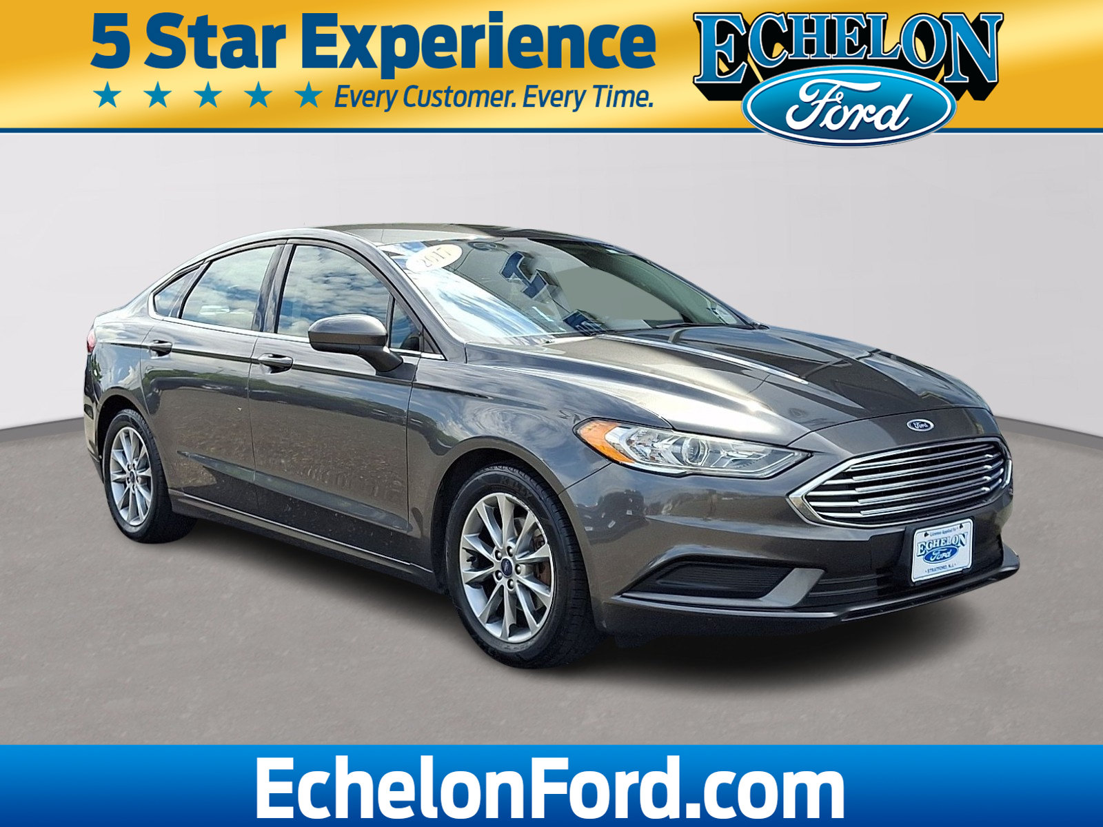 Certified 2017 Ford Fusion SE w/ Fusion SE Technology Package FWD image 1