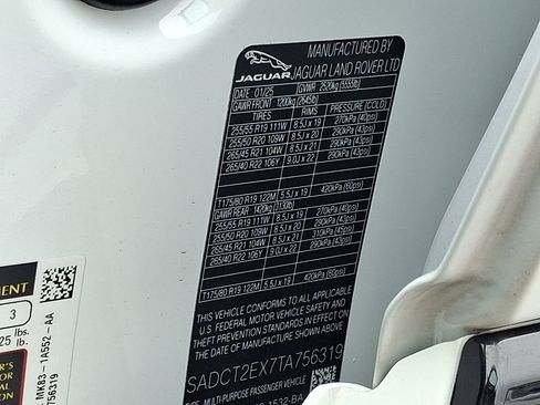 Used 2026 Jaguar F-PACE R-Dynamic S image 28