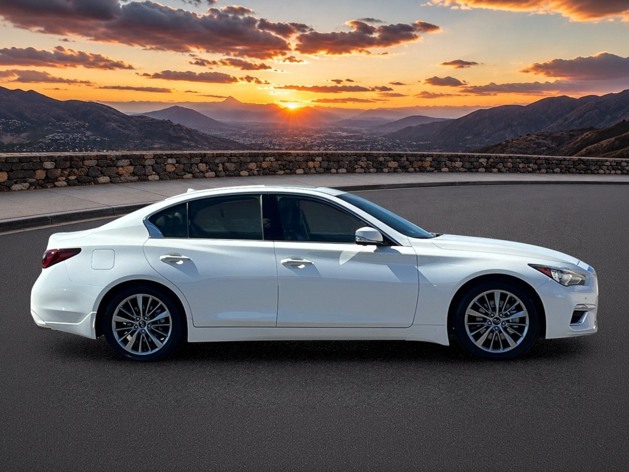 Certified 2023 INFINITI Q50 Luxe w/ Cargo Package RWD image 6