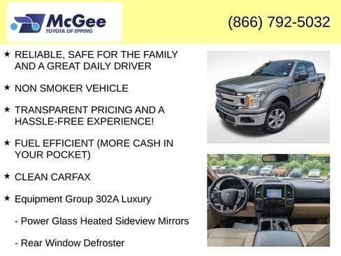 Used 2019 Ford F150 XLT w/ Equipment Group 302A Luxury AWD/4WD image 4