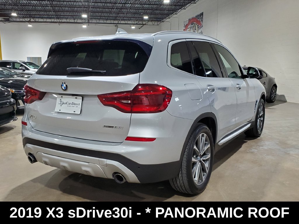 Used 2019 BMW X3 sDrive30i w/ Convenience Package RWD image 10