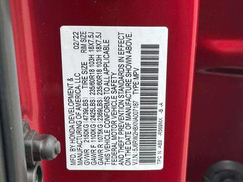 Used 2022 Honda CR-V EX-L image 18