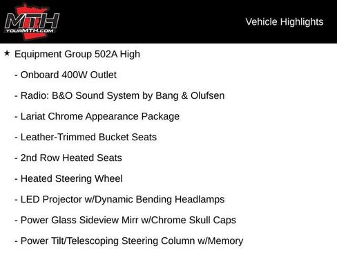 Used 2021 Ford F150 Lariat w/ Equipment Group 502A High image 10