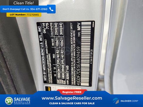 Used 2014 Mercedes-Benz GL 550 4MATIC image 17