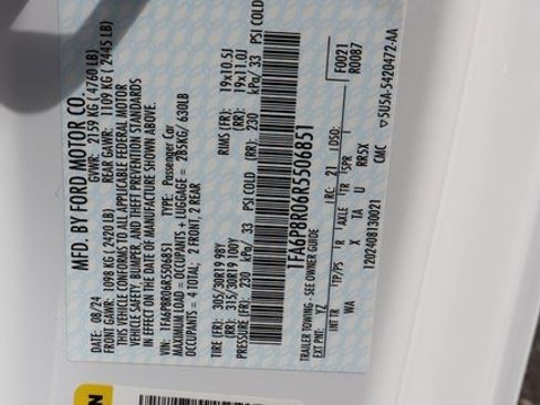 Used 2024 Ford Mustang Dark Horse w/ Dark Horse Handlin Package image 45