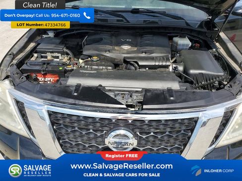 Used 2017 Nissan Armada Platinum w/ Captain Seat Package image 15