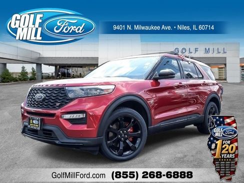 Certified 2022 Ford Explorer ST w/ Equipment Group 401A AWD/4WD image 1
