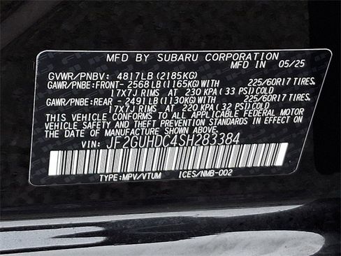 Used 2025 Subaru Crosstrek 2.0i Premium image 27