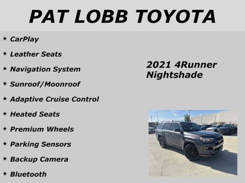 Used 2021 Toyota 4Runner Nightshade RWD image 12
