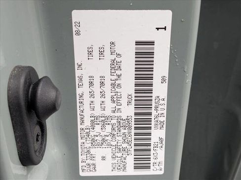 Used 2022 Toyota Tundra SR5 image 24