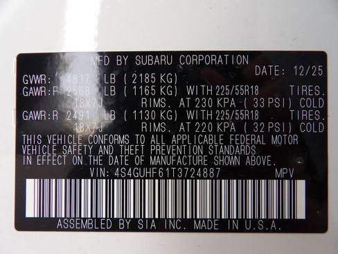 New 2026 Subaru Crosstrek 2.5i Sport AWD/4WD image 29