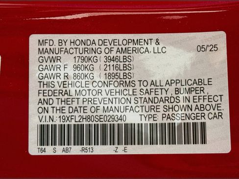 Used 2025 Honda Civic Sport image 36