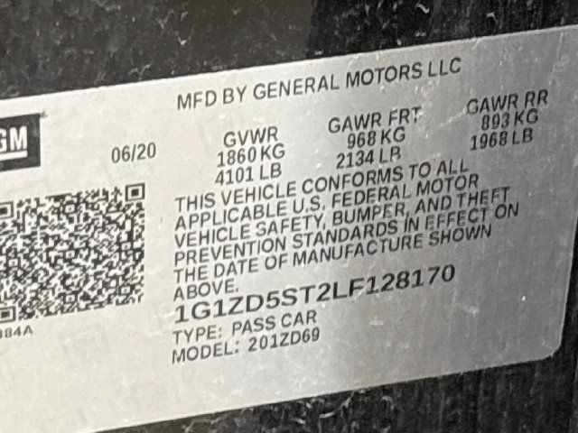 Used 2020 Chevrolet Malibu LT w/ Midnight Edition FWD image 24