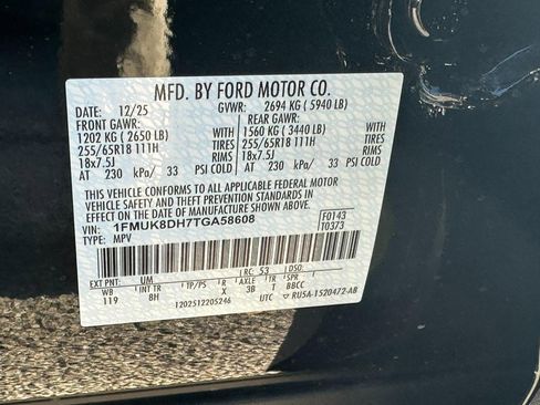 New 2026 Ford Explorer Active image 15