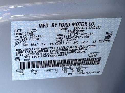 New 2026 Ford Maverick XLT w/ XLT Luxury Package AWD/4WD image 45