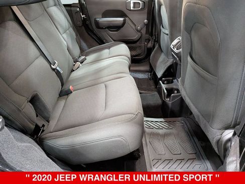 Used 2020 Jeep Wrangler Unlimited Sport AWD/4WD image 29