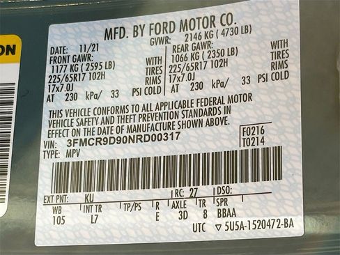 Used 2022 Ford Bronco Sport Badlands image 31