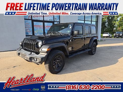Used 2021 Jeep Wrangler Unlimited Sport AWD/4WD image 1