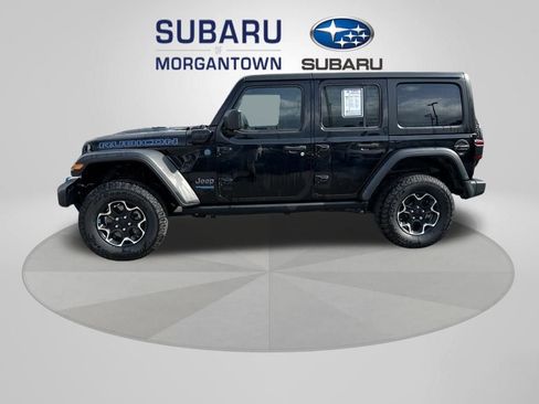 Used 2021 Jeep Wrangler Unlimited Rubicon 4xe w/ Cold Weather Group AWD/4WD image 1