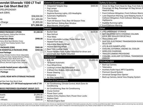 Used 2023 Chevrolet Silverado 1500 LT Trail Boss w/ Convenience Package II image 4