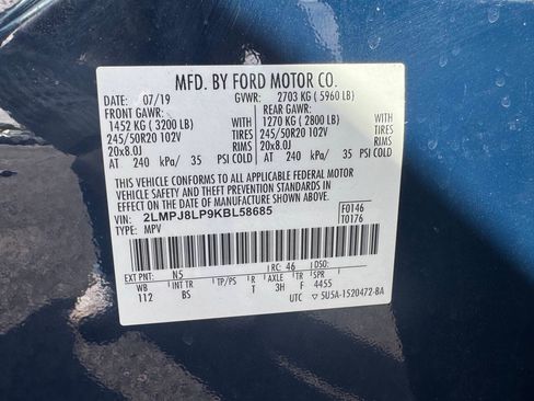 Used 2019 Lincoln Nautilus Reserve AWD/4WD image 18