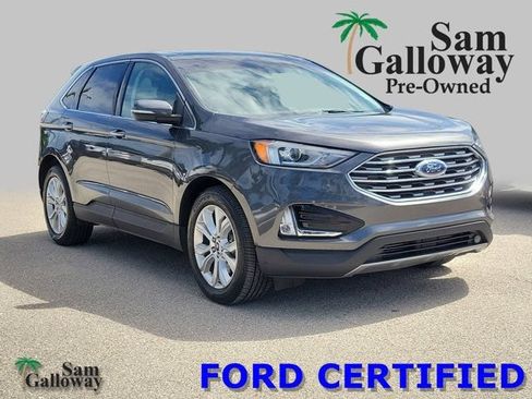 Certified 2020 Ford Edge Titanium w/ Canadian Touring Package AWD/4WD image 1
