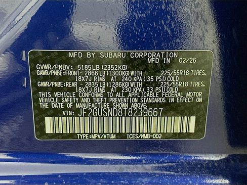 New 2026 Subaru Crosstrek 2.5i Limited w/ Convenience Package AWD/4WD image 30