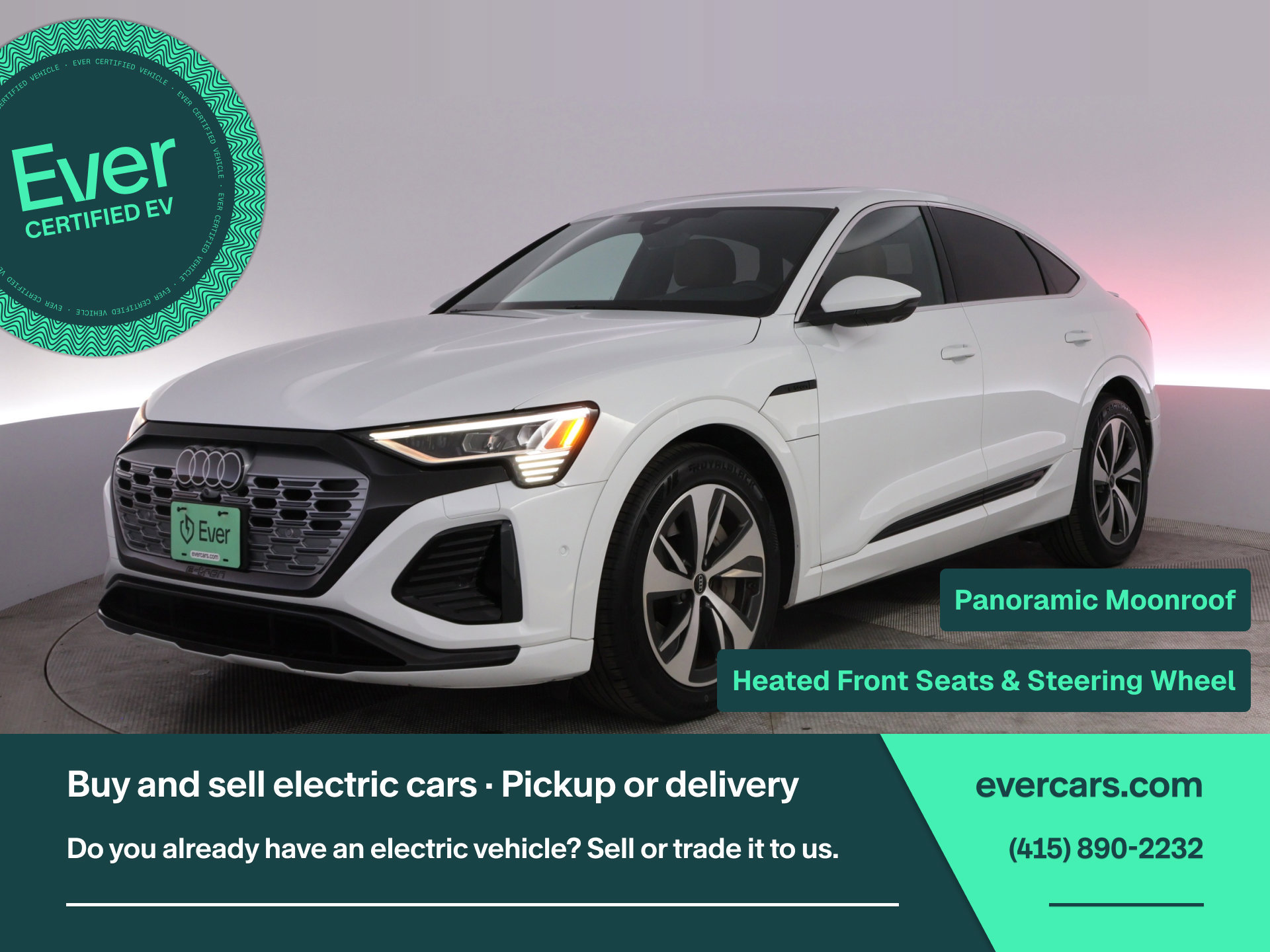 Used 2024 Audi Q8 e-tron Premium Plus AWD/4WD image 1