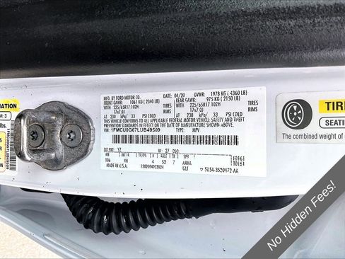 Used 2020 Ford Escape SE FWD image 30