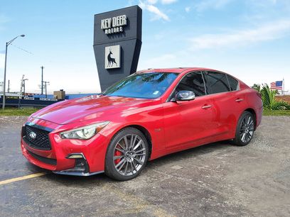 Used 2018 INFINITI Q50 Red Sport 400 w/ Proactive Package