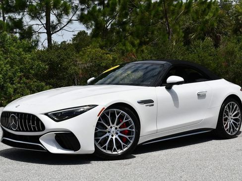 Used 2024 Mercedes-Benz SL 55 AMG 4MATIC image 29