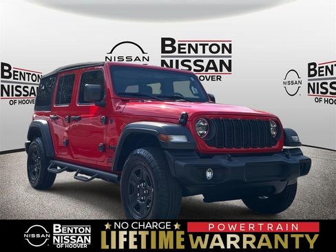 Used 2024 Jeep Wrangler Sport image 1