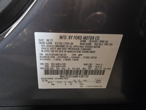 Used 2021 Ford EcoSport S FWD image 25