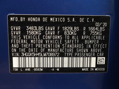 Used 2020 Honda Fit LX image 30