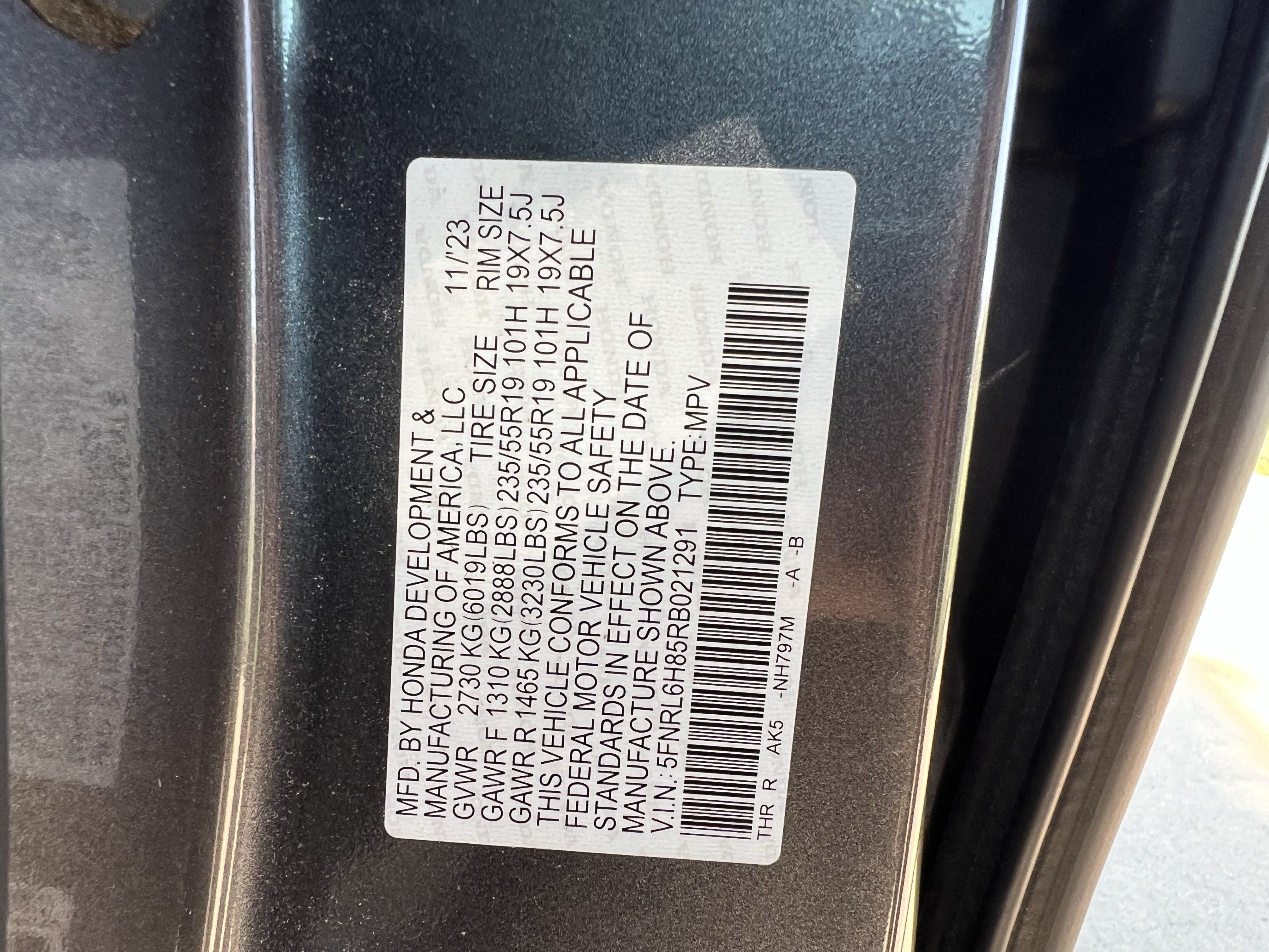 Used 2024 Honda Odyssey Touring image 37