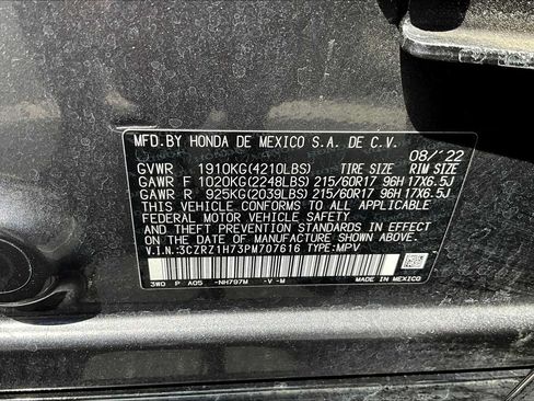 Certified 2023 Honda HR-V EX-L image 68