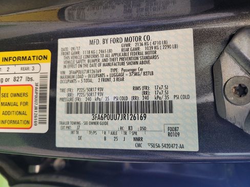 Used 2018 Ford Fusion S image 33