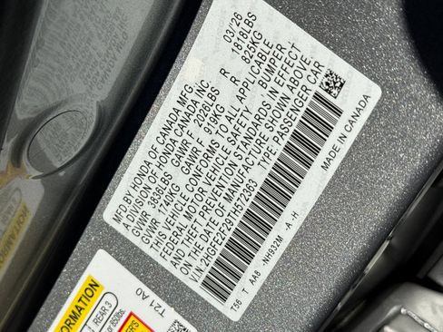 Certified 2026 Honda Civic LX image 27