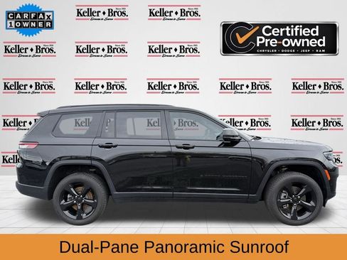 Certified 2024 Jeep Grand Cherokee L Limited w/ Luxury Tech Group II image 8