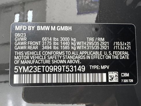 Used 2024 BMW X6 M Competition w/ Executive Package AWD/4WD image 11