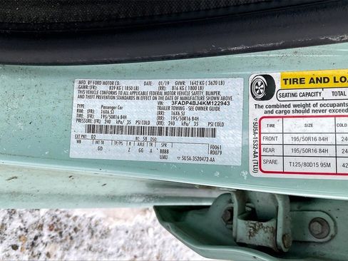 Certified 2019 Ford Fiesta SE w/ Equipment Group 201A image 5