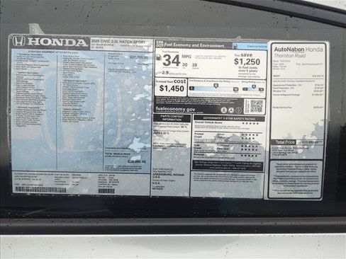 New 2026 Honda Civic Sport image 20