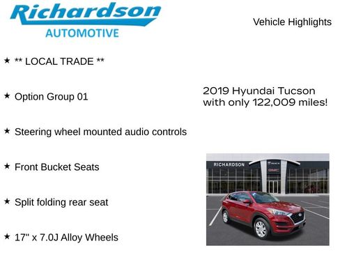 Used 2019 Hyundai Tucson SE FWD image 10