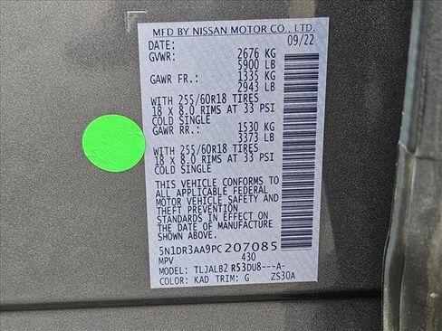 Used 2023 Nissan Pathfinder S image 22