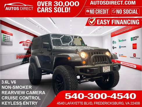 Used 2016 Jeep Wrangler Sahara AWD/4WD image 1